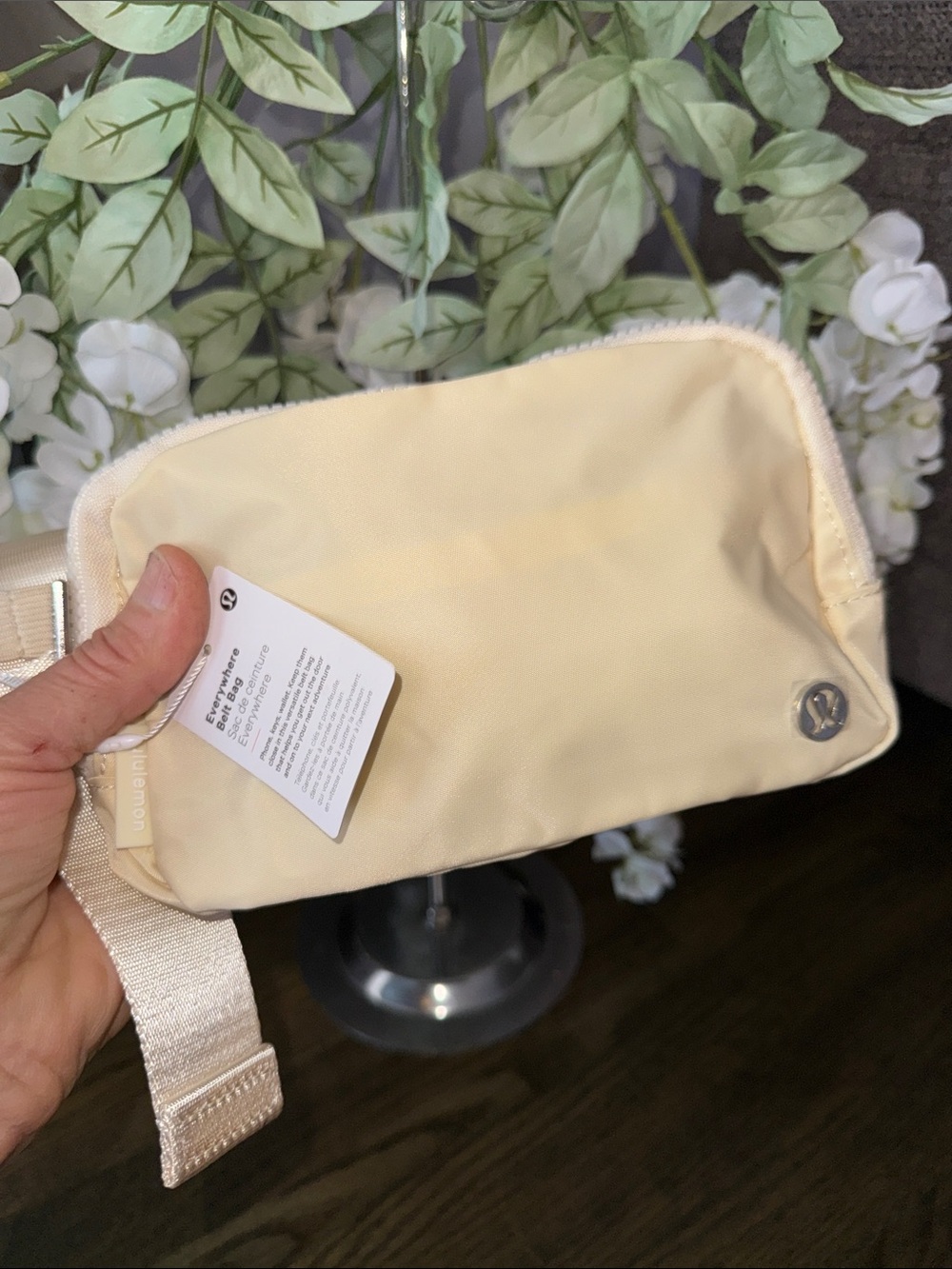lululemon athletica Beige Crossbody Belt Bag